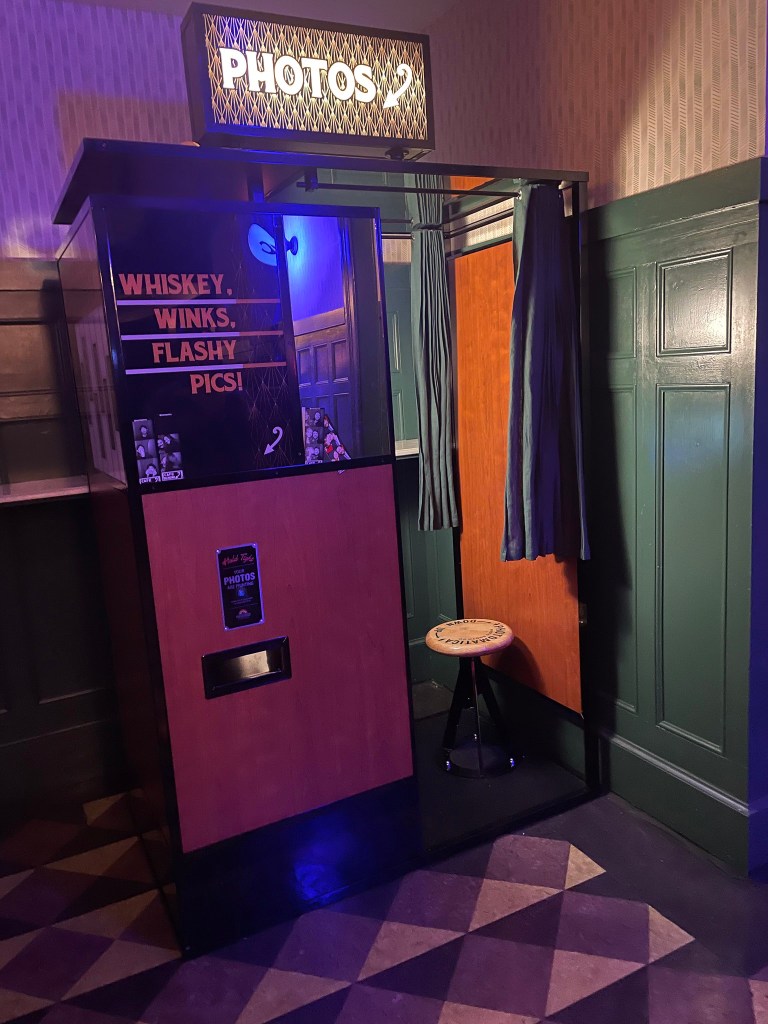 photo of photobooth at Cafe Du Nord, San Francisco