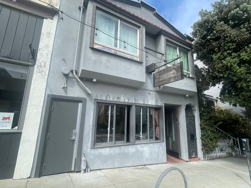 photo of the exterior of Holy Water, San Francisco