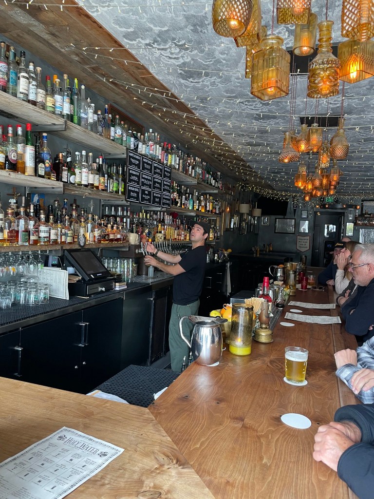 photo of interior of Holy Water, San Francisco