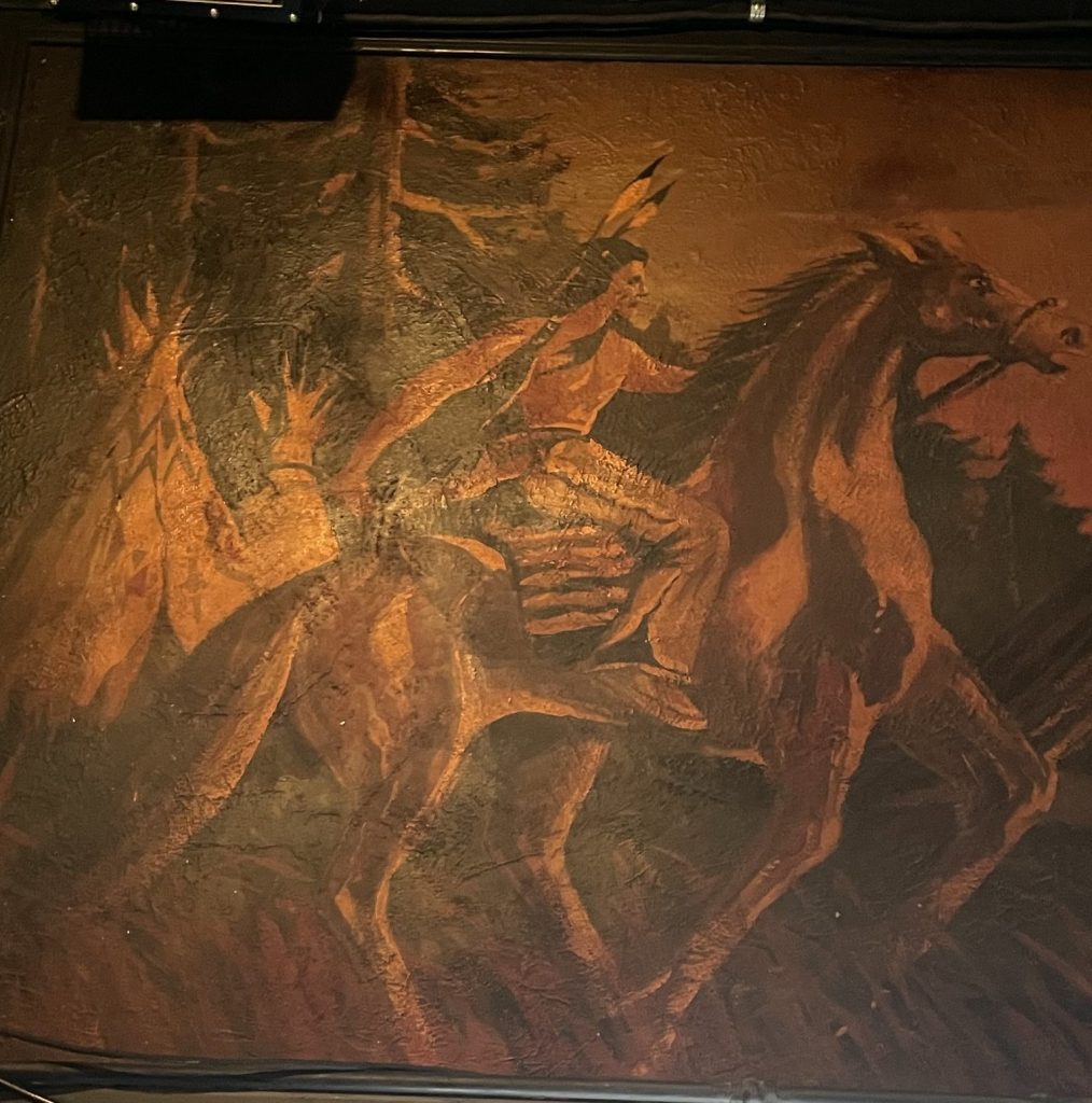 photo of interior detail of The Lucky Horseshoe, San Francisco