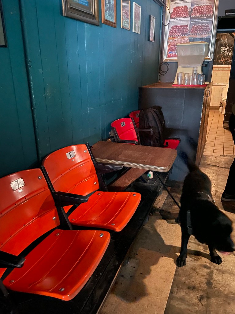 photo of interior of The Lucky Horseshoe, San Francisco