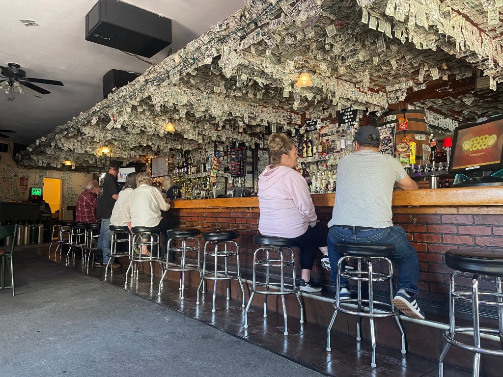 photo of interior of Spancky's Bar, Cotati, CA