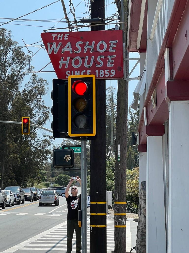 photo of exterior of Washoe House, Petaluma, CA