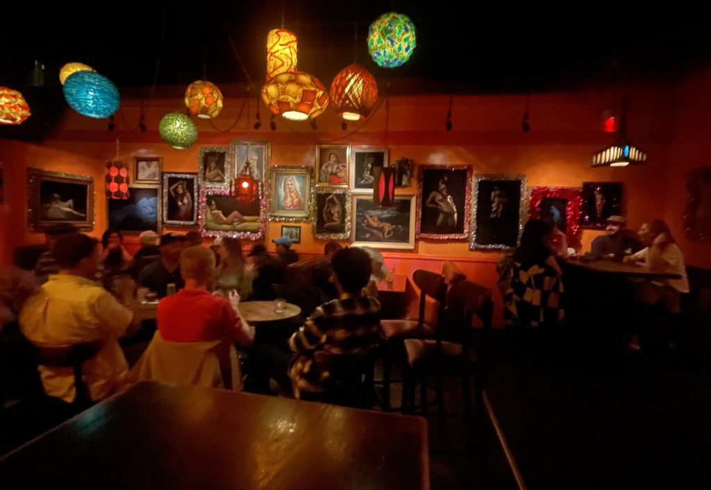 photo of interior of Casanova, San Francisco