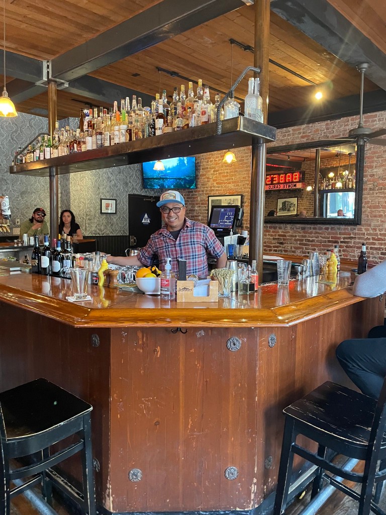 photo of interior of The Old Ship Saloon, San Francisco