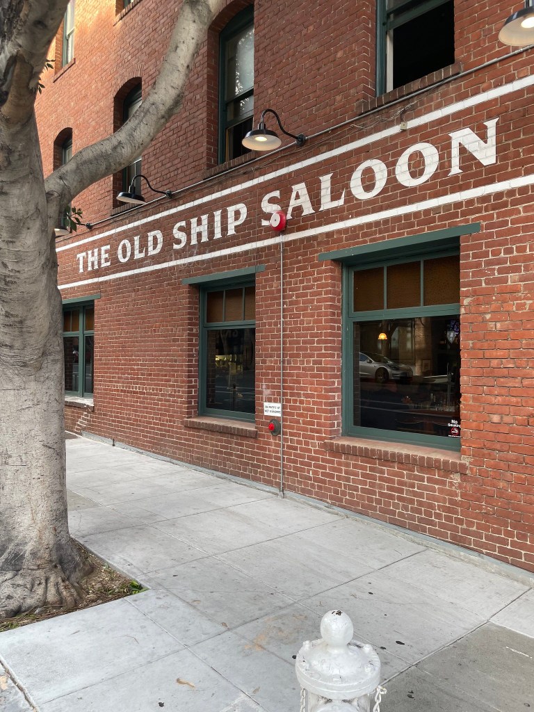 photo of exterior of The Old Ship Saloon, San Francisco