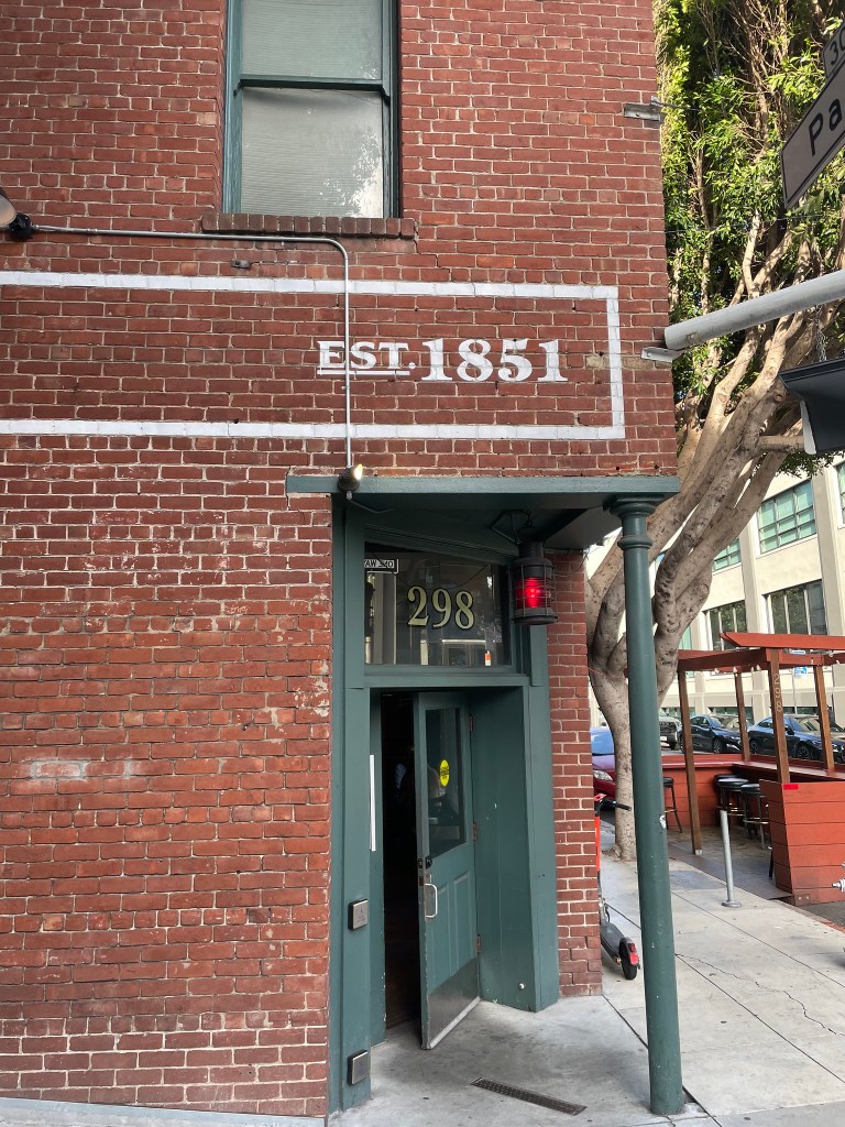 photo of exterior of The Old Ship Saloon, San Francisco
