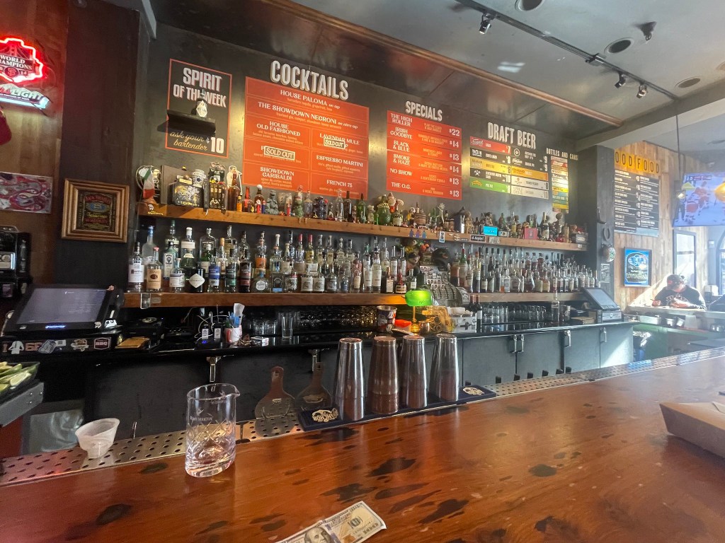 photo of the interior of The Showdown, San Francisco