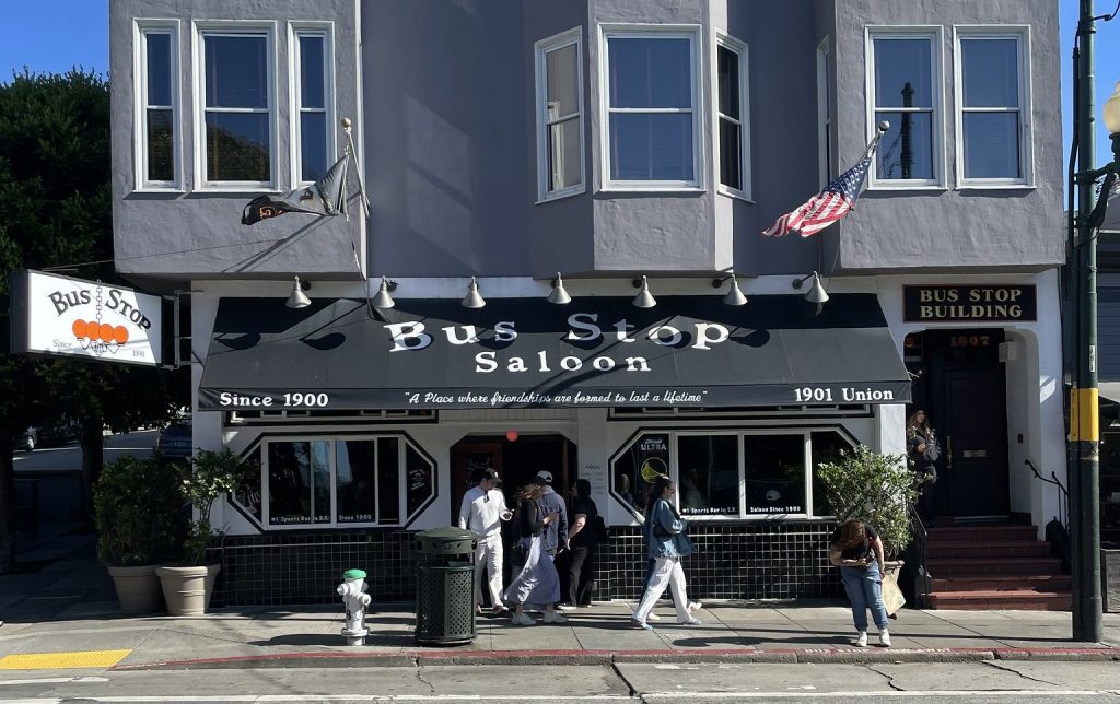 photo of the exterior of Bus Stop, San Francisco