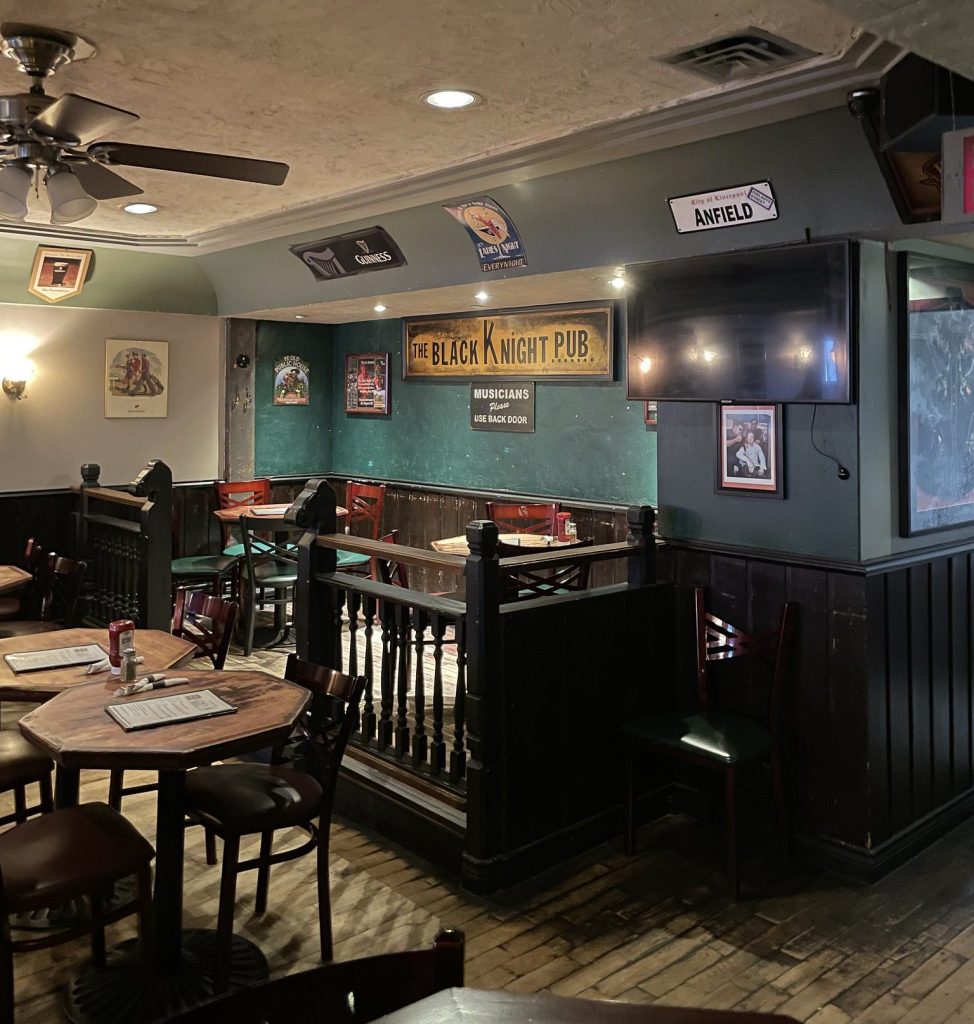 photo of the interior of The Black Knight Pub, Yellowknife, Canada