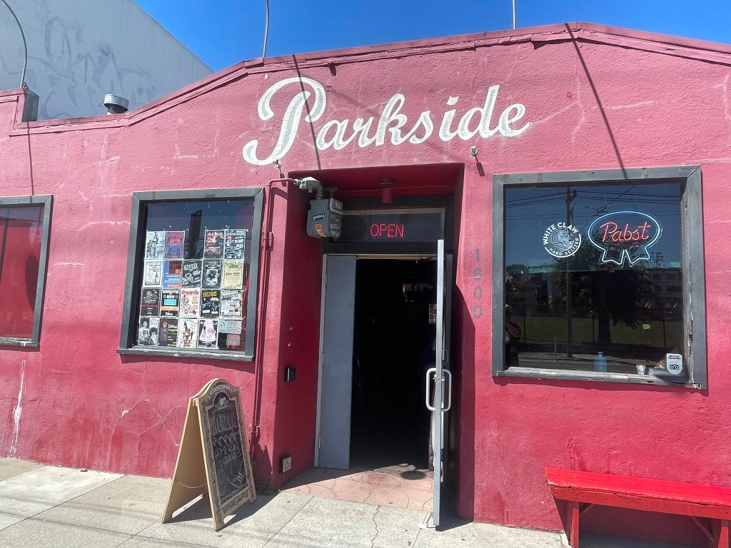 photo of exterior of Thee Parkside, San Francisco