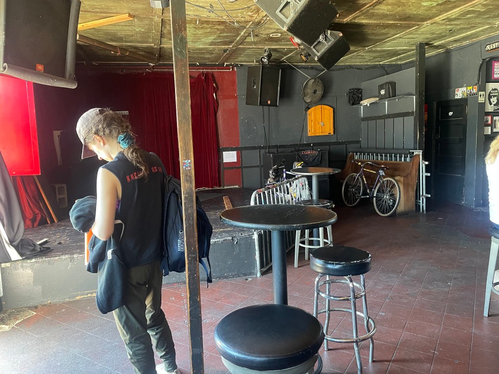 photo of stage of Thee Parkside, San Francisco