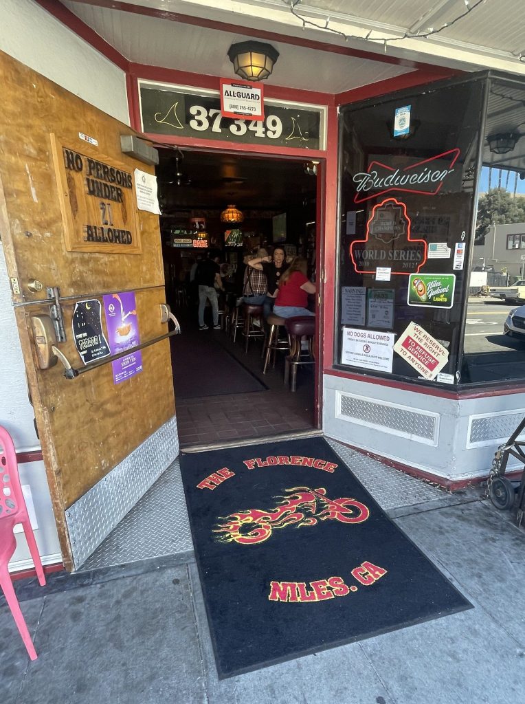 photo of entrance of The Florence Bar, Fremont, CA
