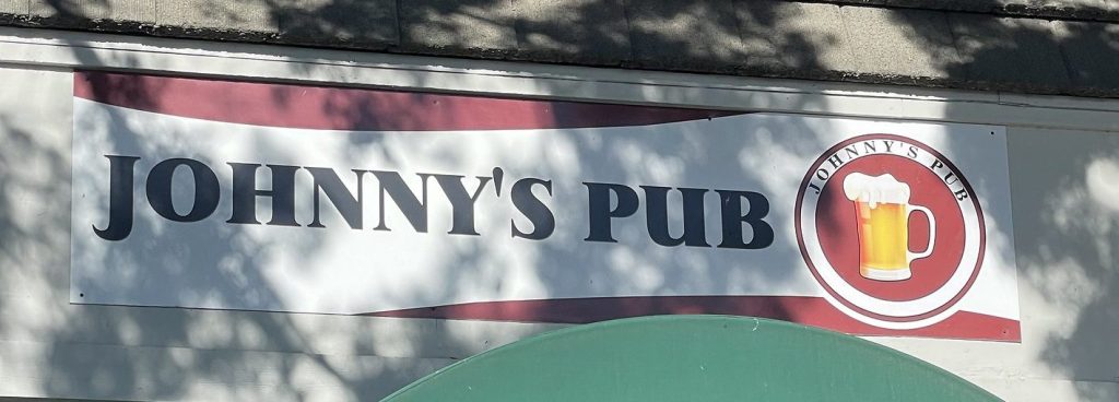 photo of sign of Johnny's Pub, Newark, CA