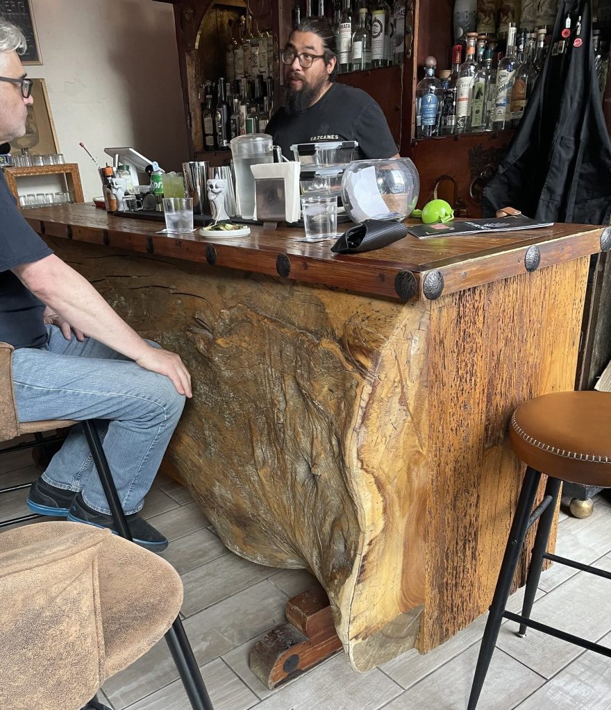 photo of the interior of El Beso Cantina, Tequila, Mexico