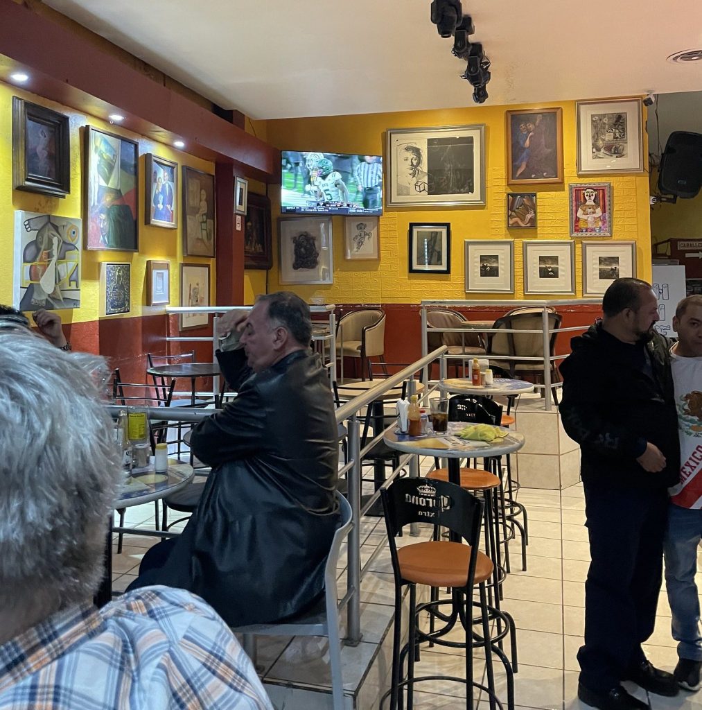 photo of interior of El Ciervo Sport Bar Cantina, Guadalajara, Mexico