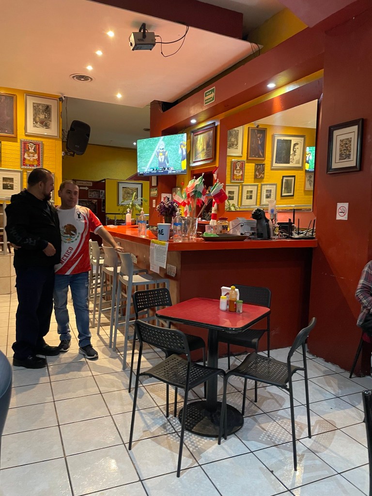 photo of interior of El Ciervo Sport Bar Cantina, Guadalajara, Mexico