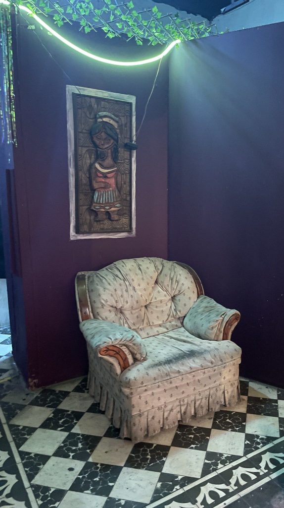 photo of interior of Pulqeria Mexcal, Guadalajara, Mexico