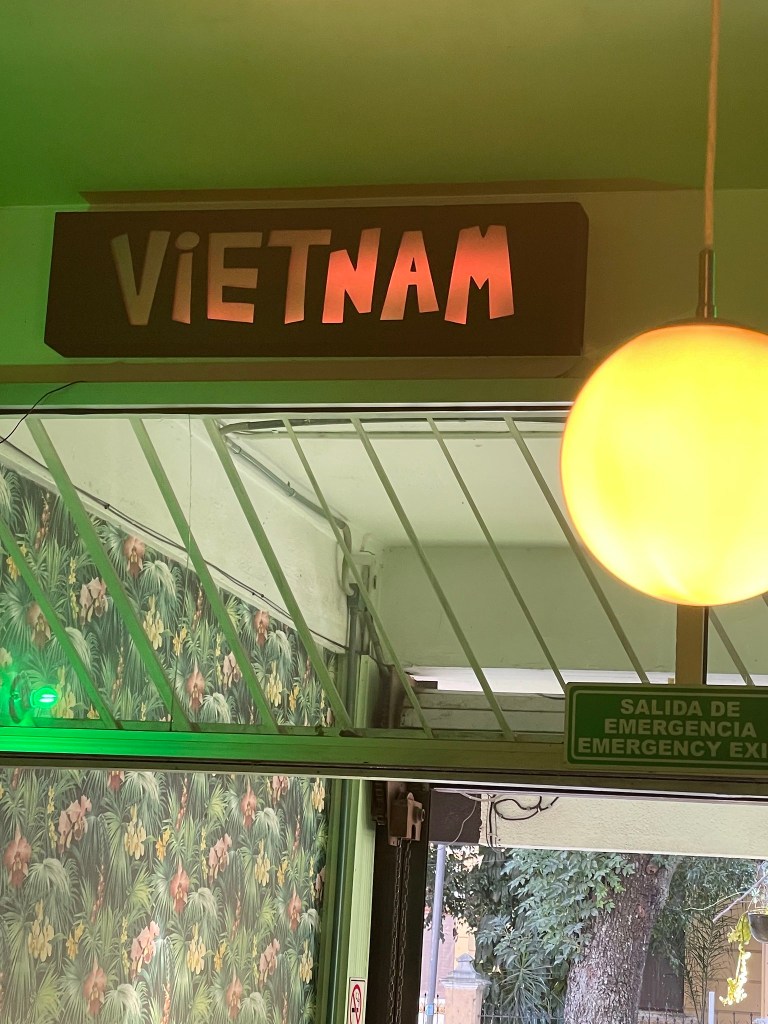 photo of interior detail of Vietnam Bar, Guadalajara, Mexico