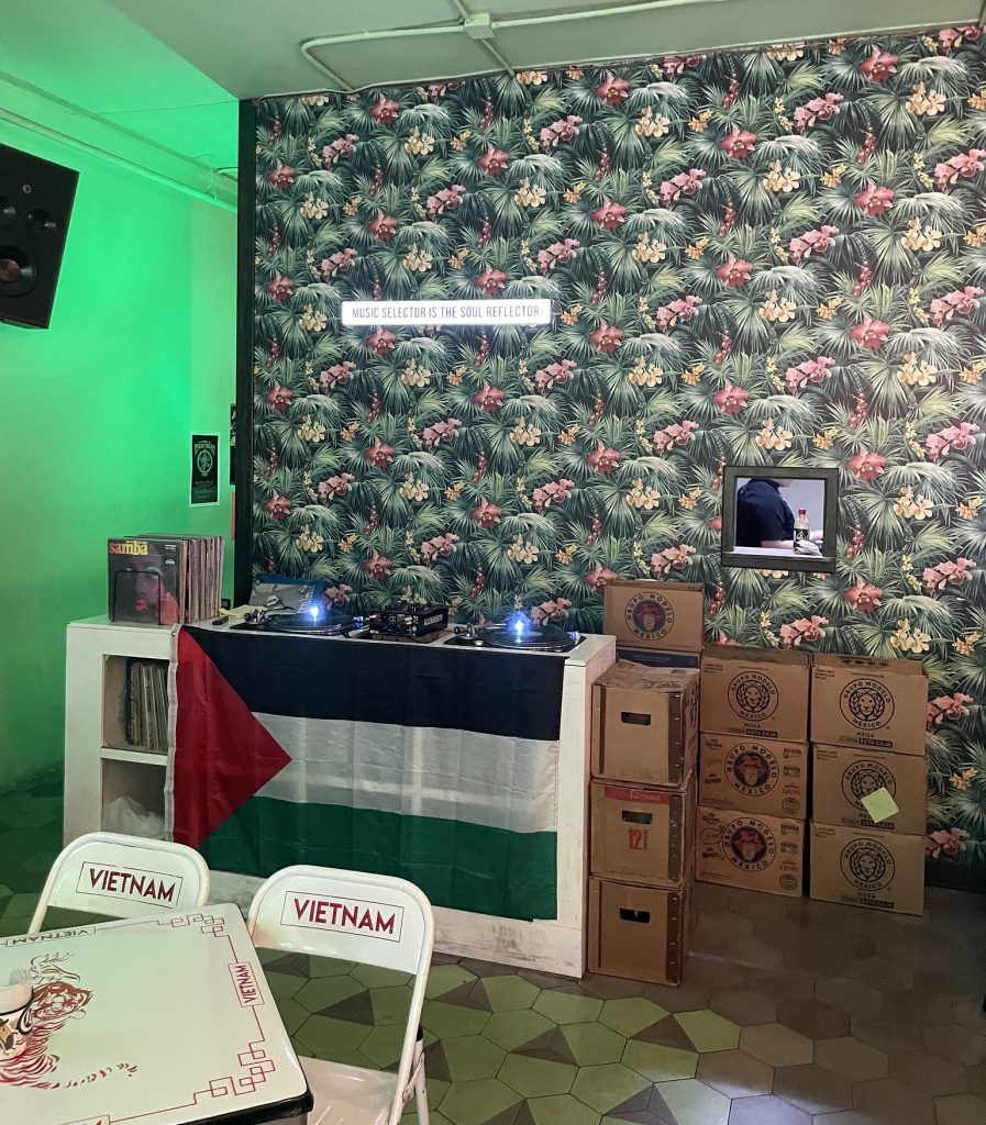 photo of interior of Vietnam Bar, Guadalajara, Mexico