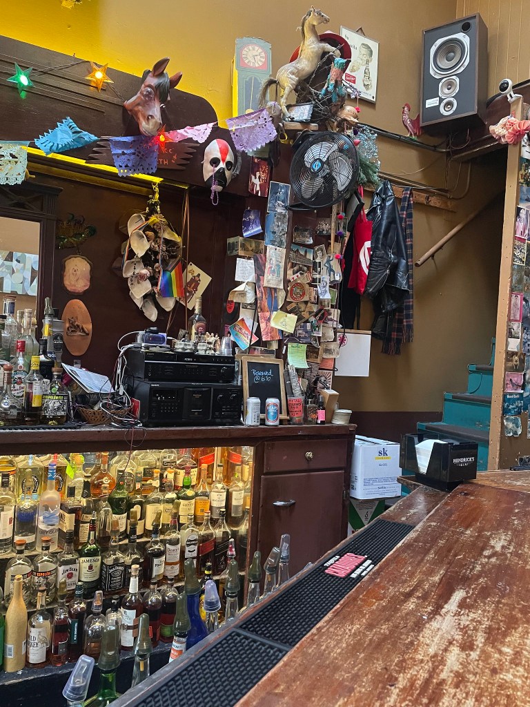 photo of interior of Latin American Club, San Francisco