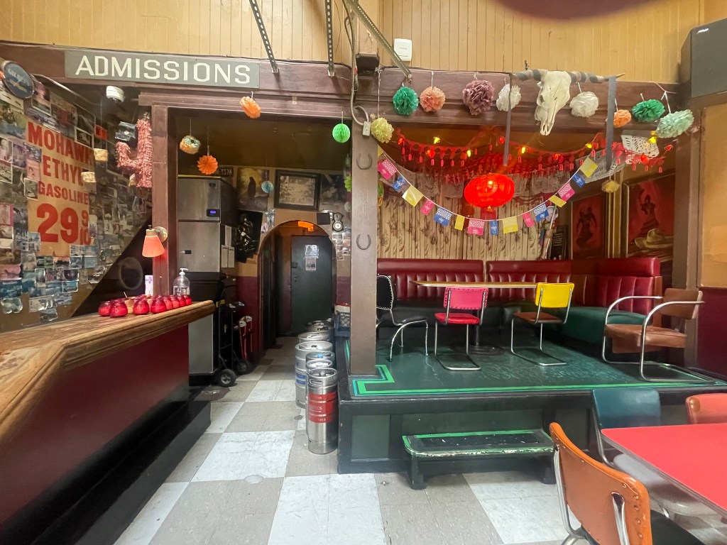 photo of interior of Latin American Club, San Francisco