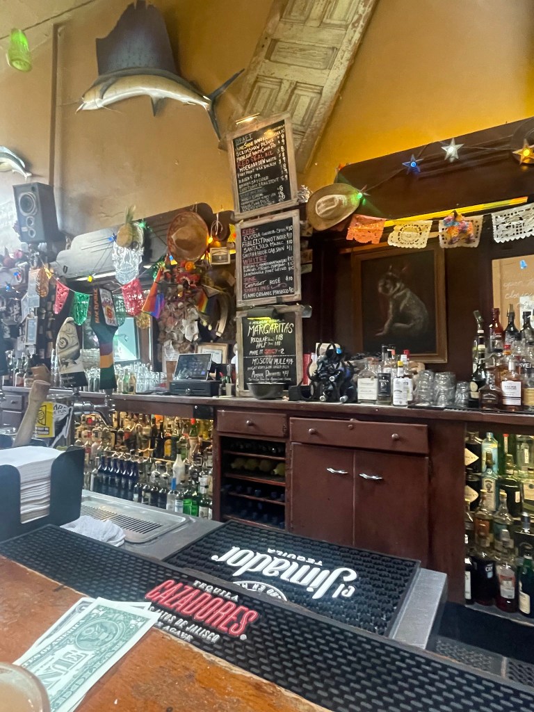 photo of interior of Latin American Club, San Francisco