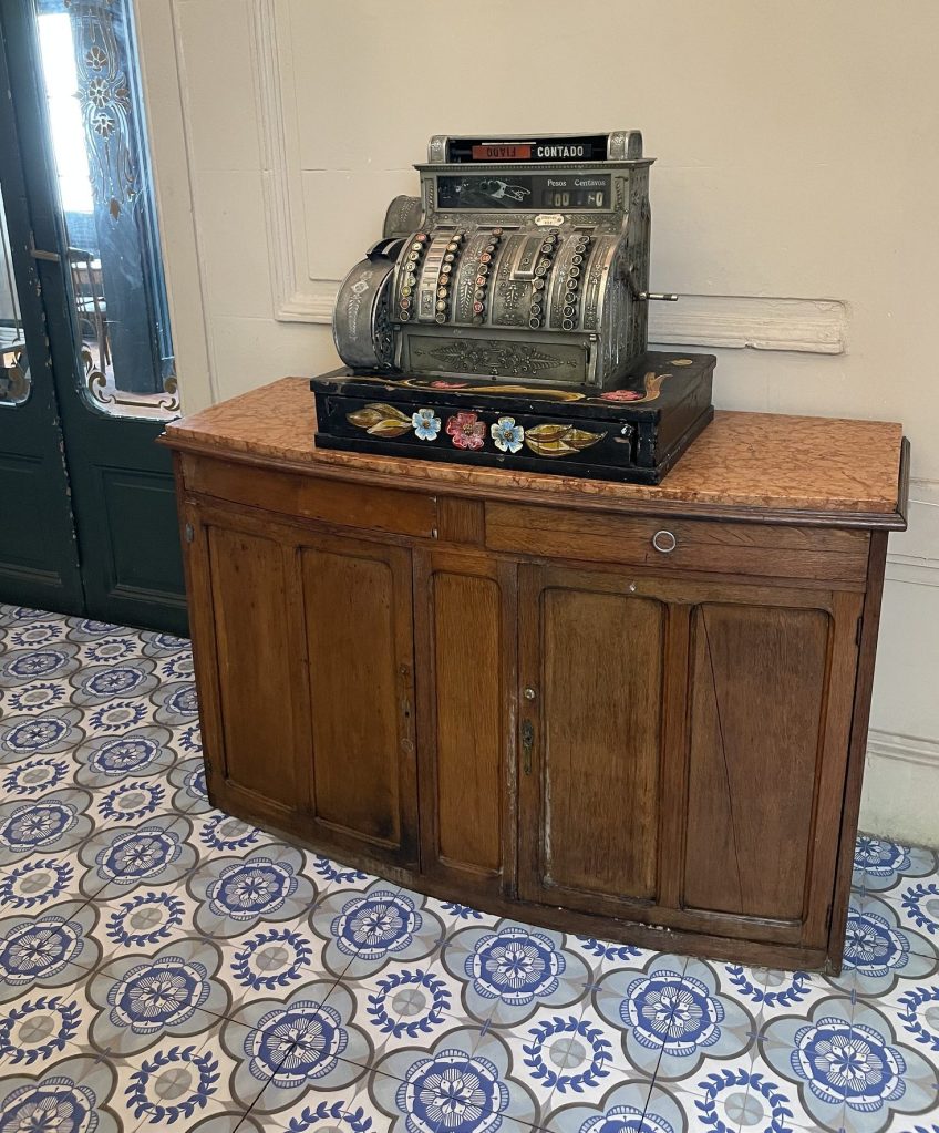 photo of interior detail of Bar El Federal, Buenos Aires, Argentina