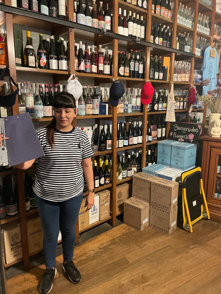 photo of interior detail of Floreria Atlántico, Buenos Aires, Argentina