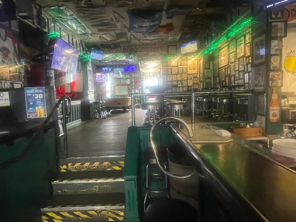 photo of the interior of Greens Sports Bar, San Francisco