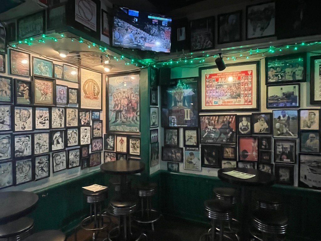 photo of the interior of Greens Sports Bar, San Francisco