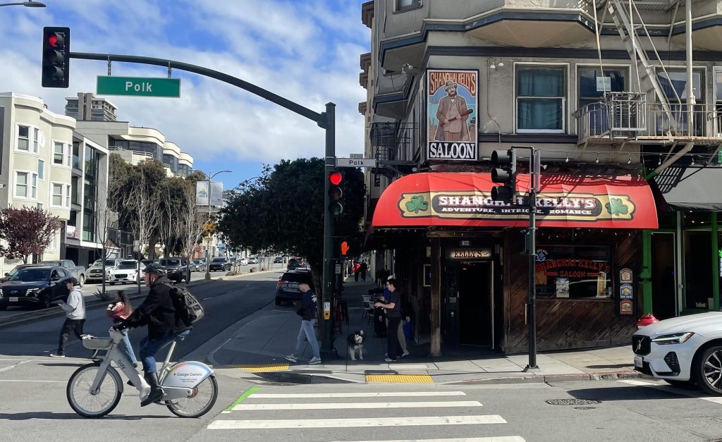 photo of exterior of Shanghai Kelly's, San Francisco