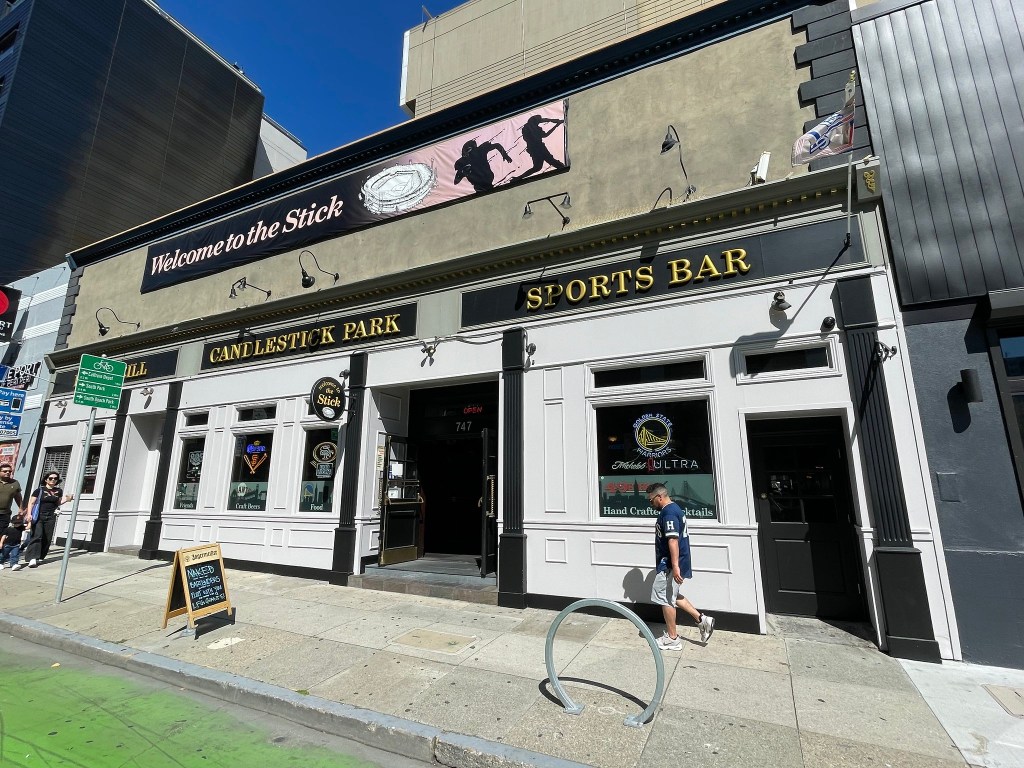 photo of the exterior of Candlestick Park Sports Bar, San Francisco