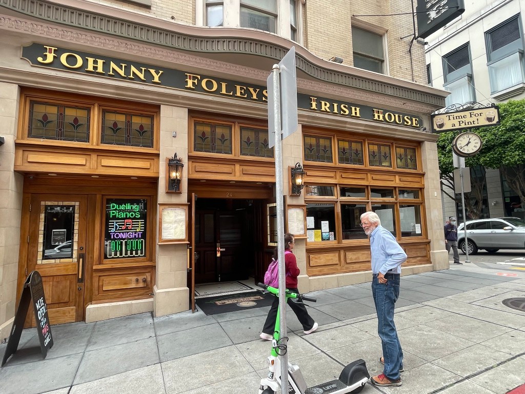 photo of the exterior for Johnny Foley's Irish House, San Francisco