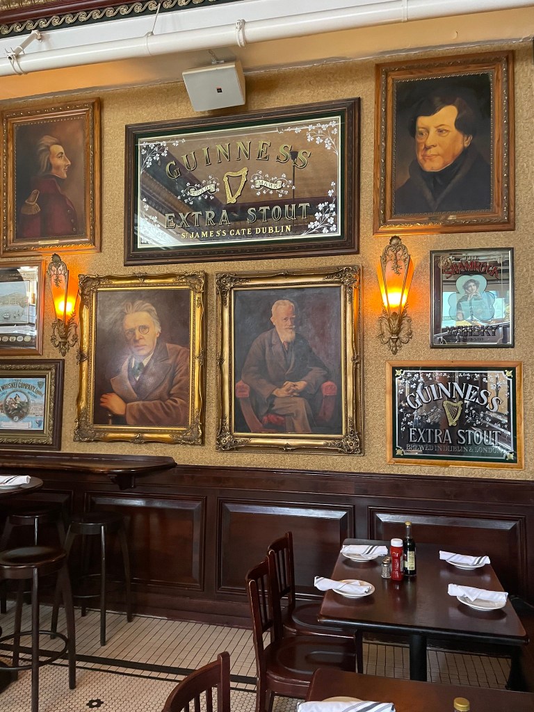 photo of the interior decor for Johnny Foley's Irish House, San Francisco