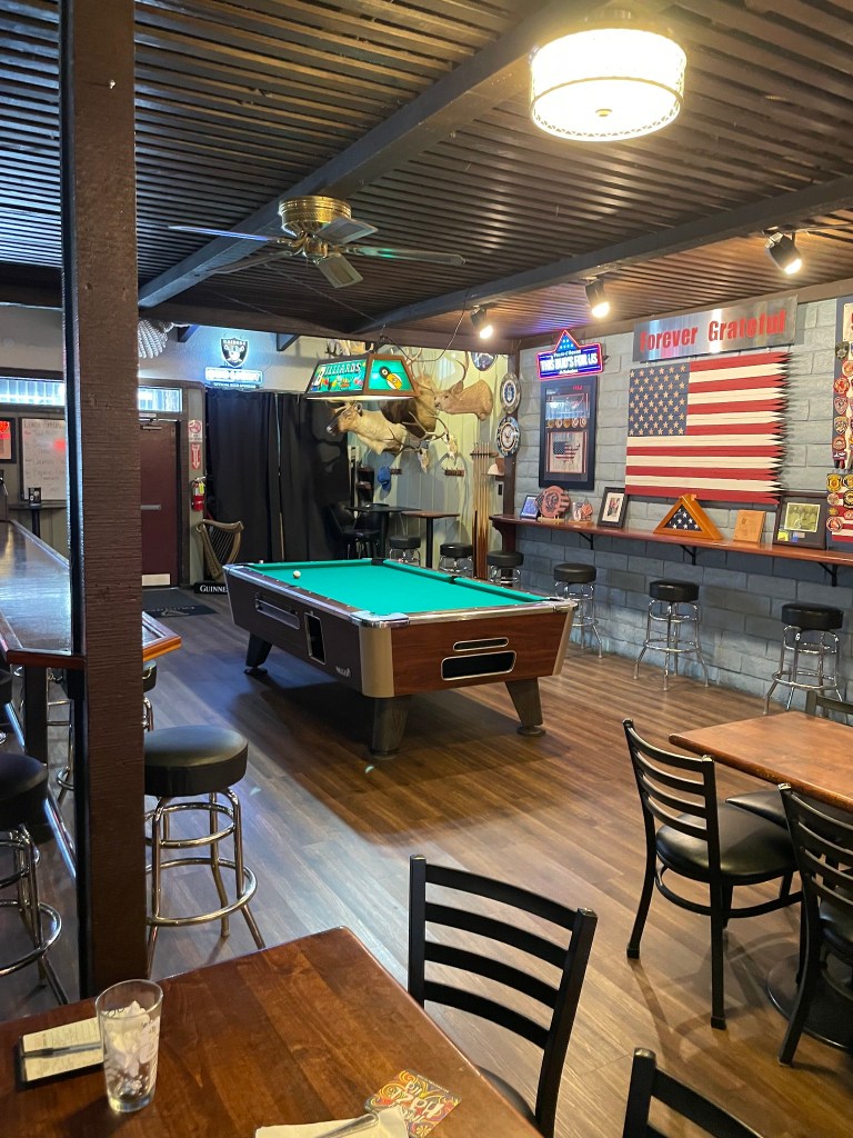 photo of the interior of The Aquarium Bar & Restaurant, Petaluma, CA