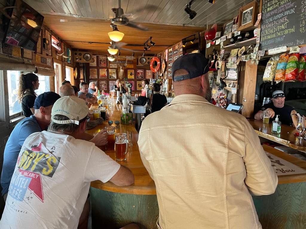 photo of the interior of Ernie's Tin Bar, Petaluma, CA