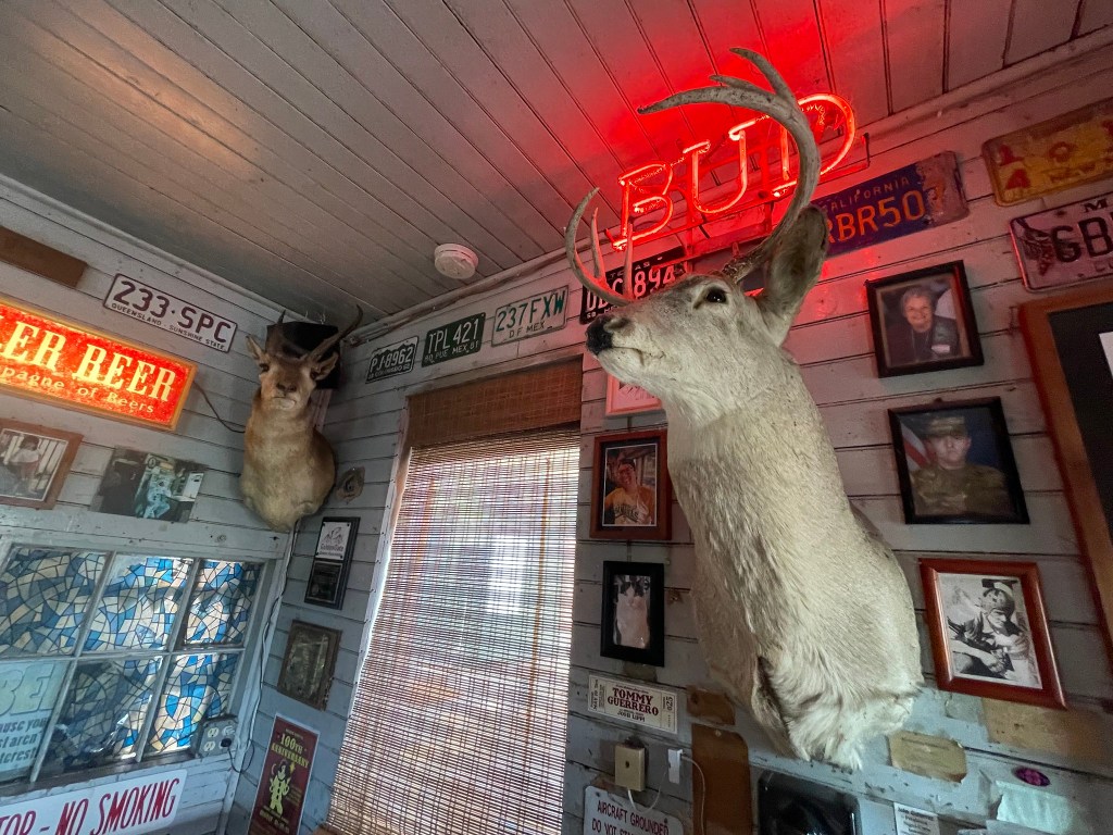 photo of the interior of Ernie's Tin Bar, Petaluma, CA