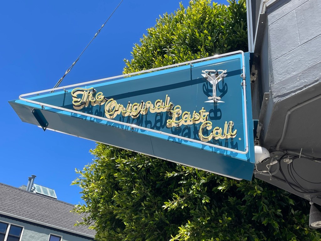 photo of the sign of Final Final, San Francisco