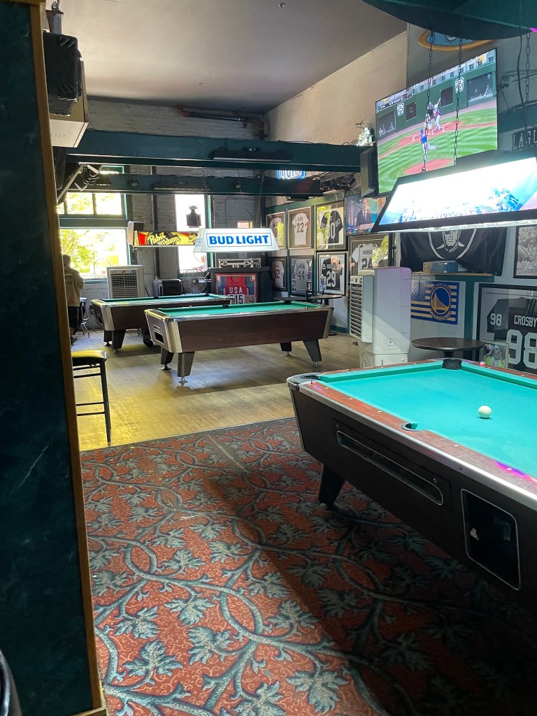 photo of the interior of The Hideaway, Petaluma, CA