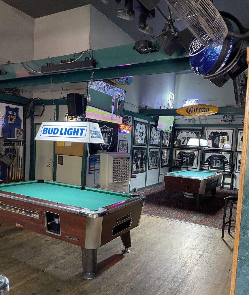 photo of the interior of The Hideaway, Petaluma, CA