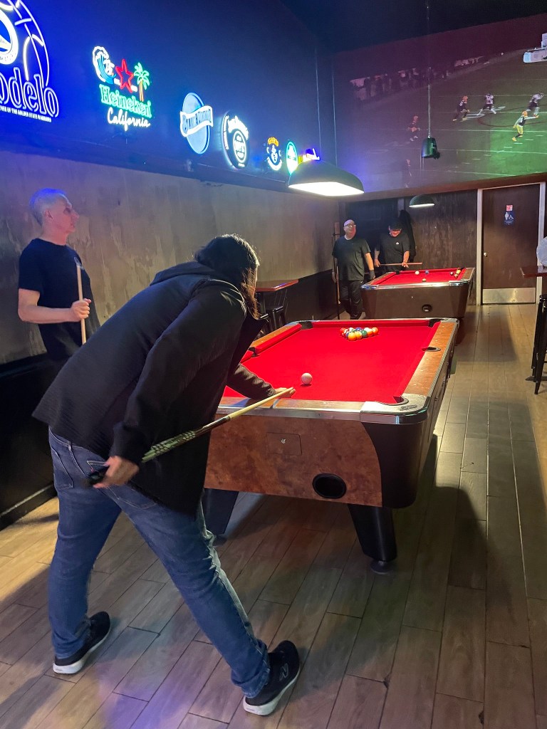 photo of pool tables of The District Bar, SF