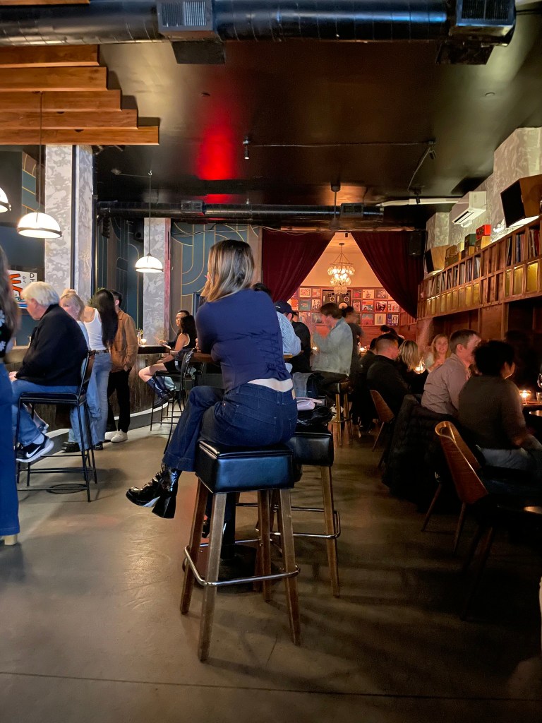 photo of interior of Harlan Records, San Francisco
