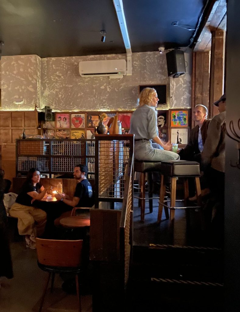photo of interior of Harlan Records, San Francisco