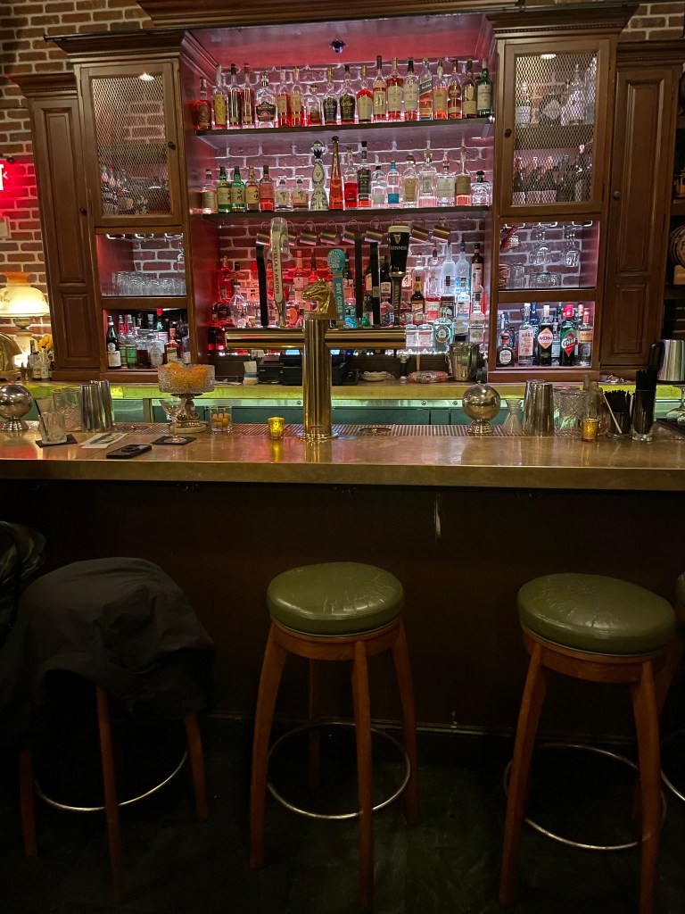 photo of the bar of Iron Horse Cocktails, San Francisco