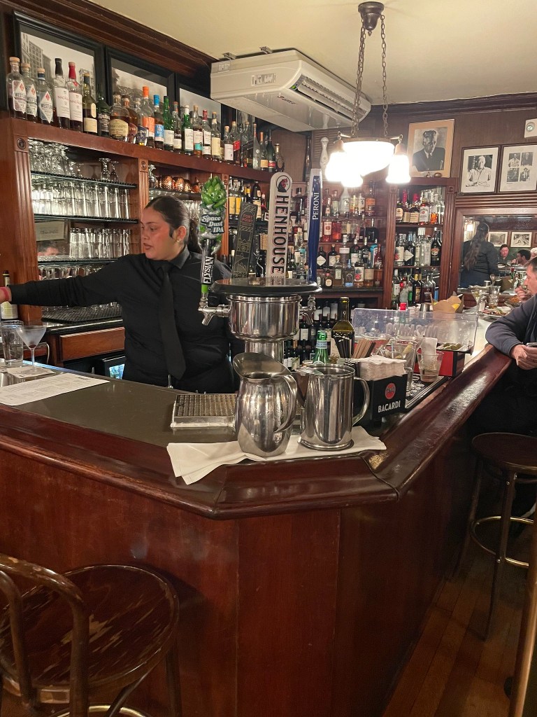 photo of interior of John's Grill, San Francisco