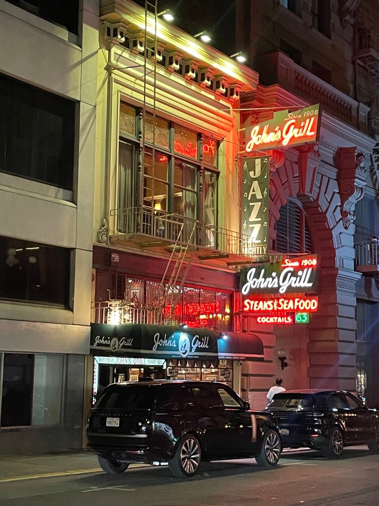 photo of exterior of John's Grill, San Francisco