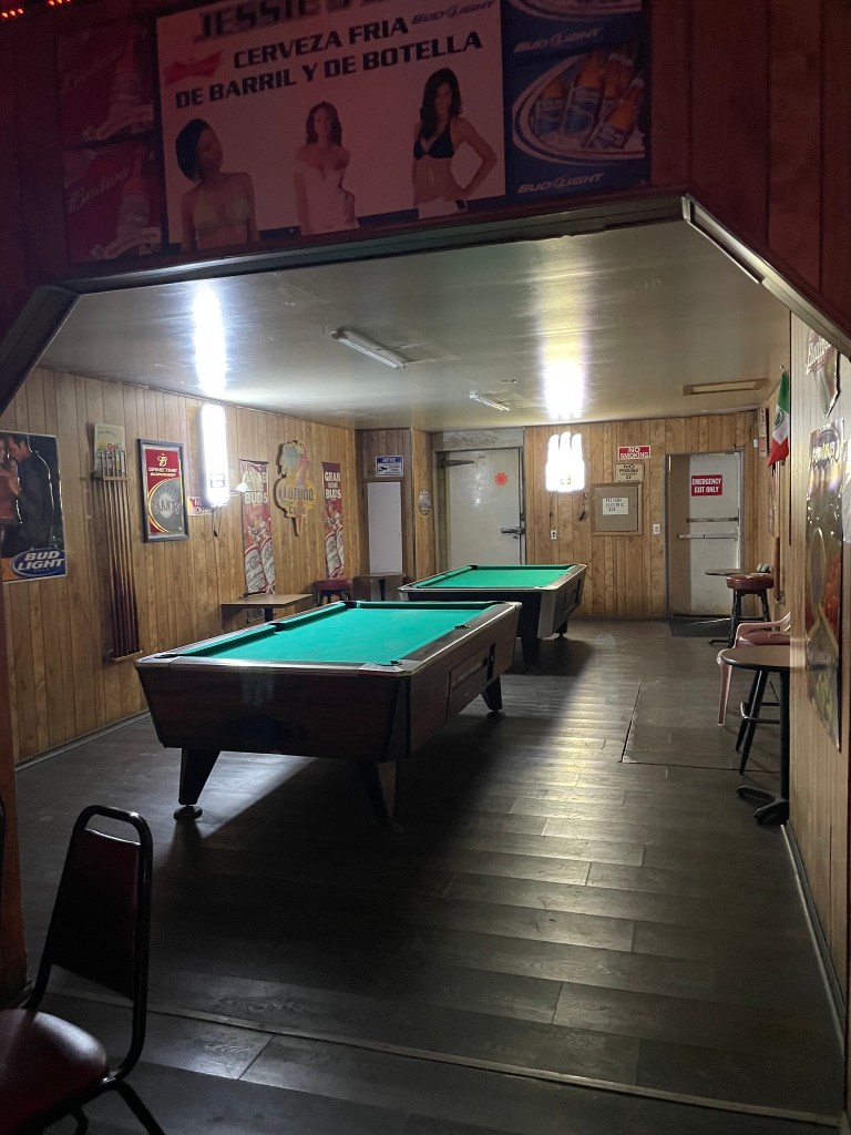 photo of pool tables of Jessie's Bar, Los Banos, CA