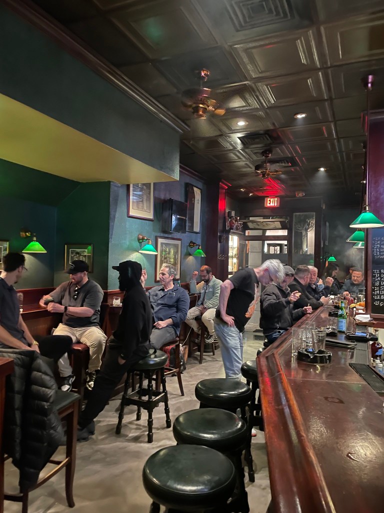 photo of interior of Occidental Cigar Club, San Francisco