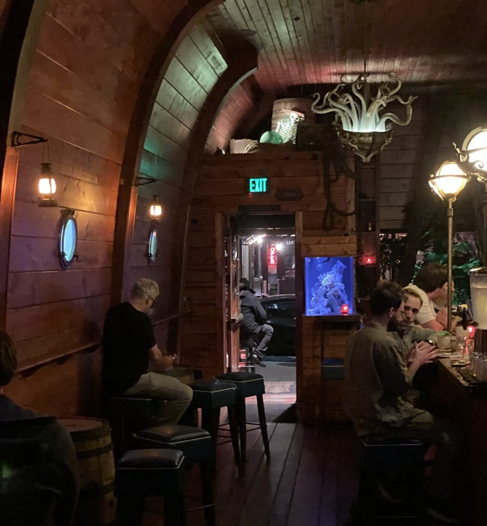 photo of interior of Pagan Idol, San Francisco